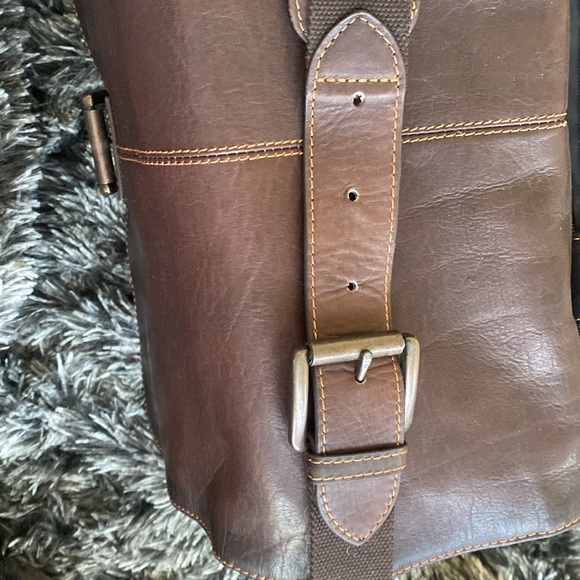 NWT Jack by Jill-e Genuine Leather Camera/Video Travel Bag - Large - Picture 13 of 14